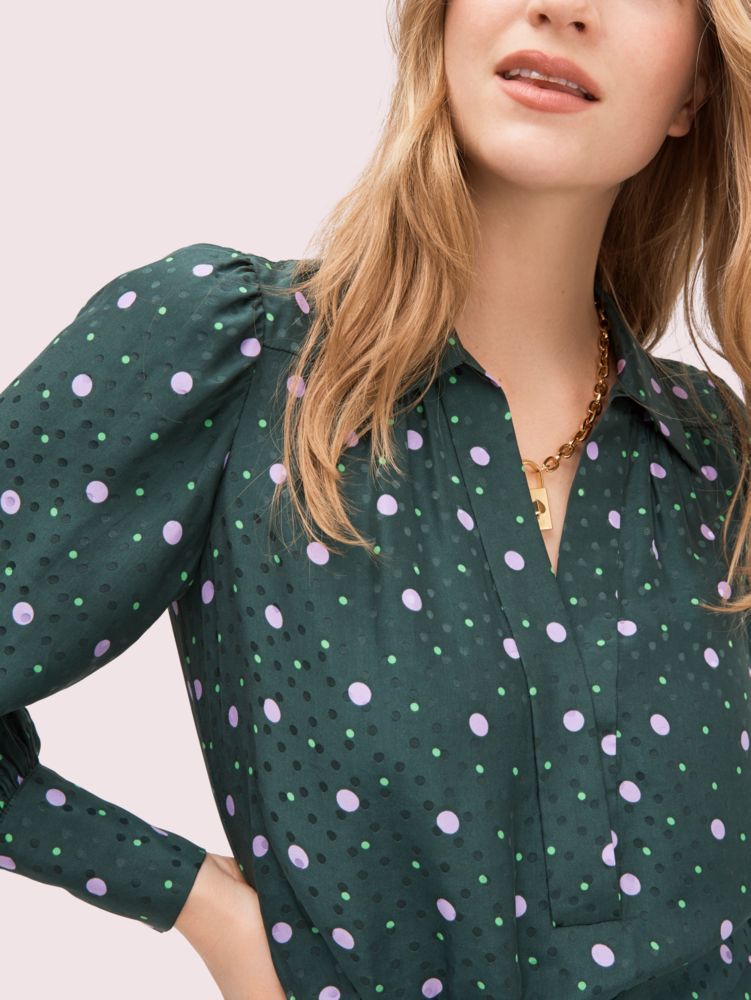 Kate Spade,Pop Dots Shirtdress,