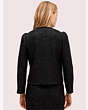Kate Spade,tinsel tweed jacket,jackets & coats,Black