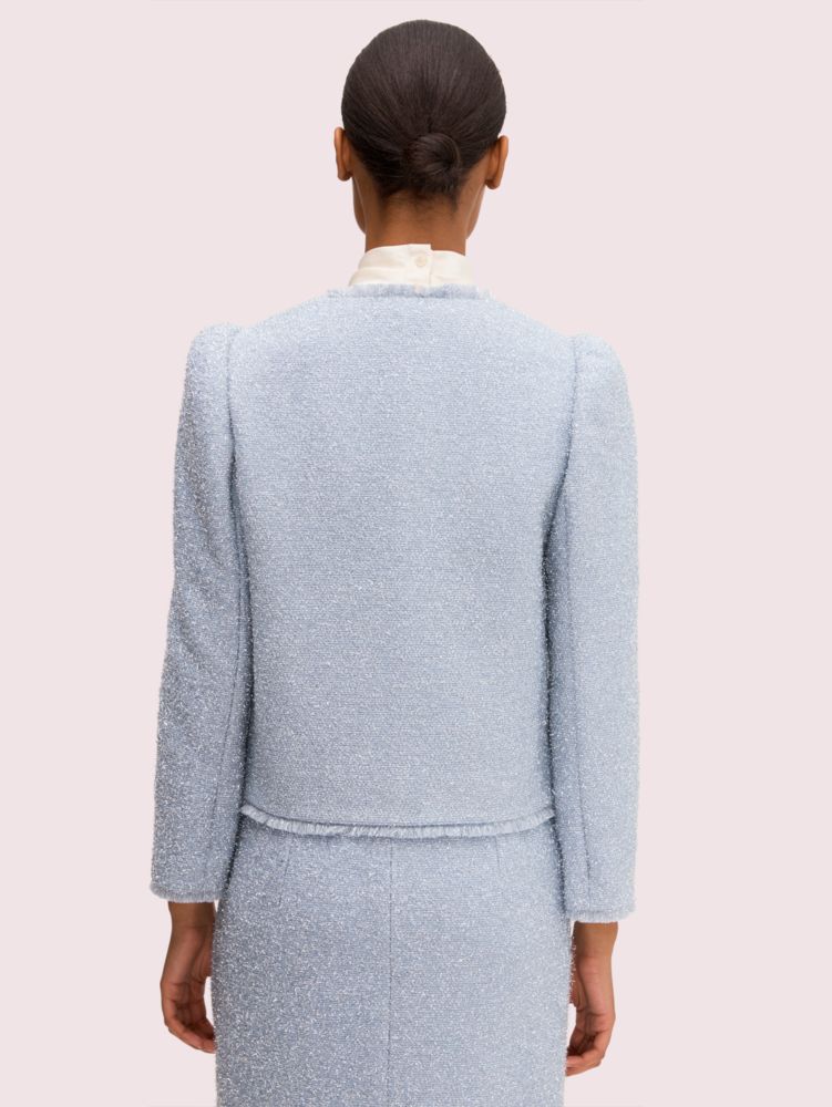 Kate Spade,tinsel tweed jacket,jackets & coats,