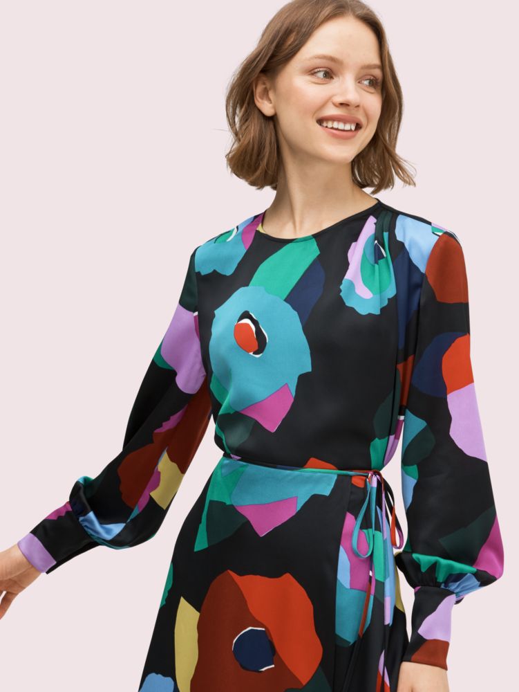 Floral Collage Blouse, , Product