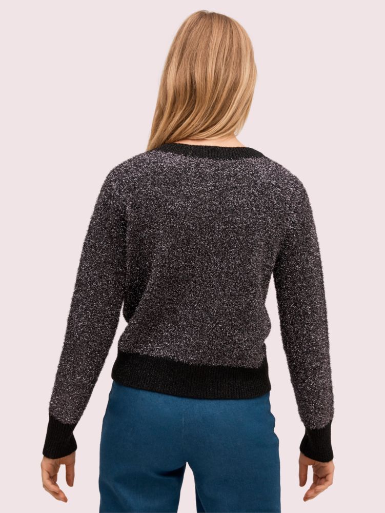 Kate Spade,Sparkle Cardigan Sweater,