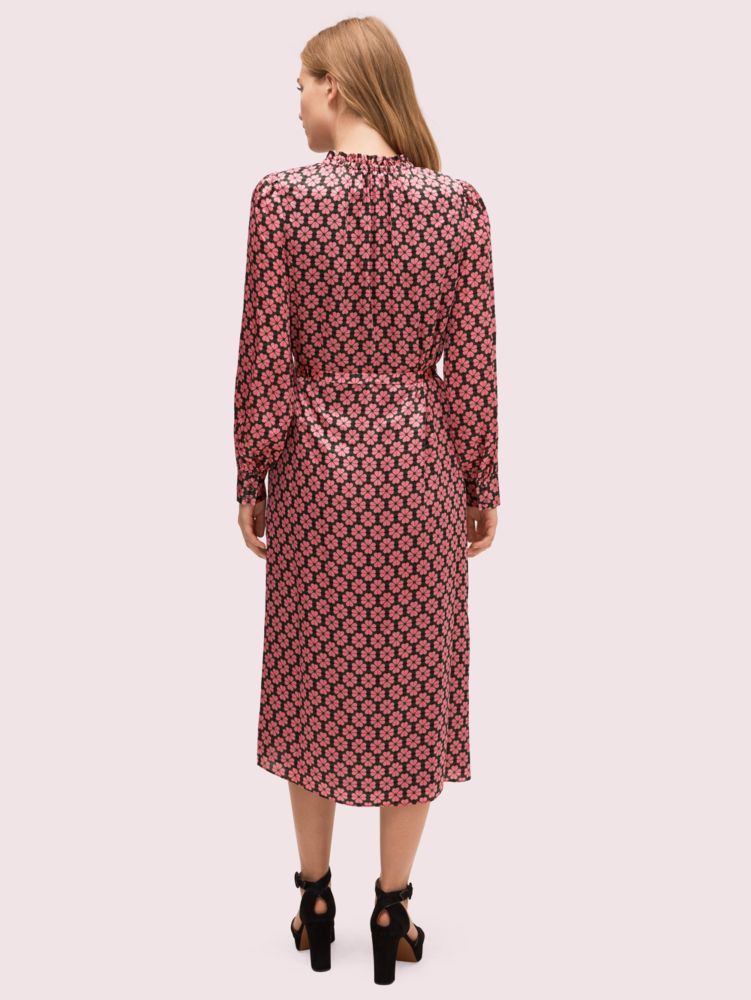 Kate Spade,Spade Flower Ruffle Shirtdress,