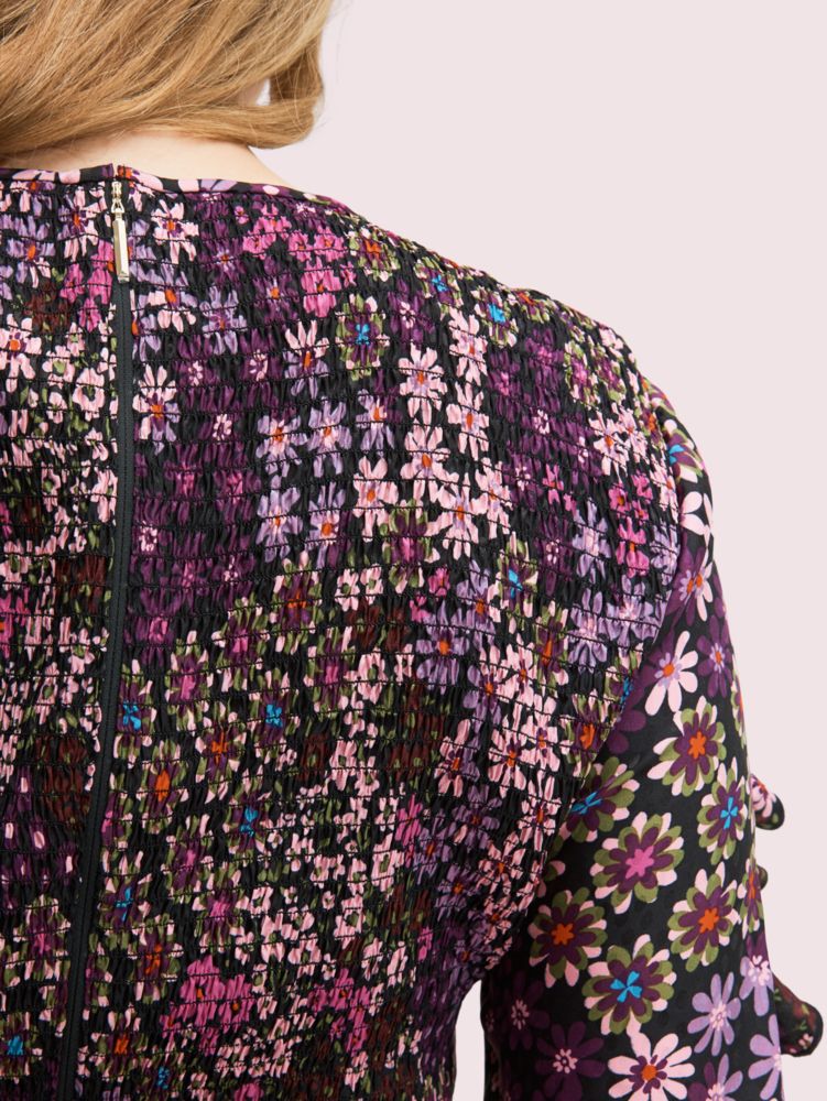 Kate Spade,Pacific Petals Smocked Dress,