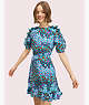 Pacific Petals Gesmoktes Kleid, Alice Blue, ProductTile