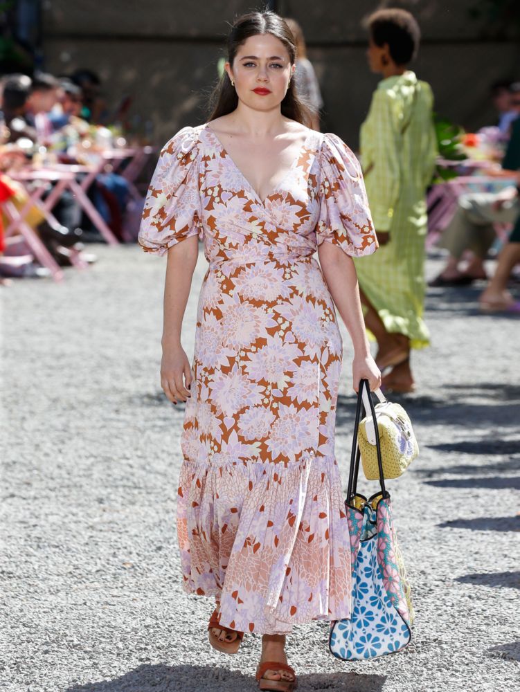 Kate Spade,Exotic Bloom Poplin Dress,