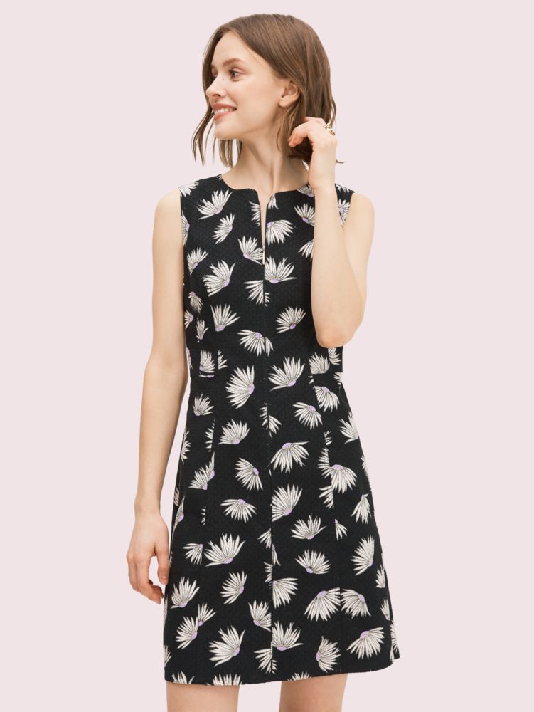 Kate Spade,falling flower piqué dress,