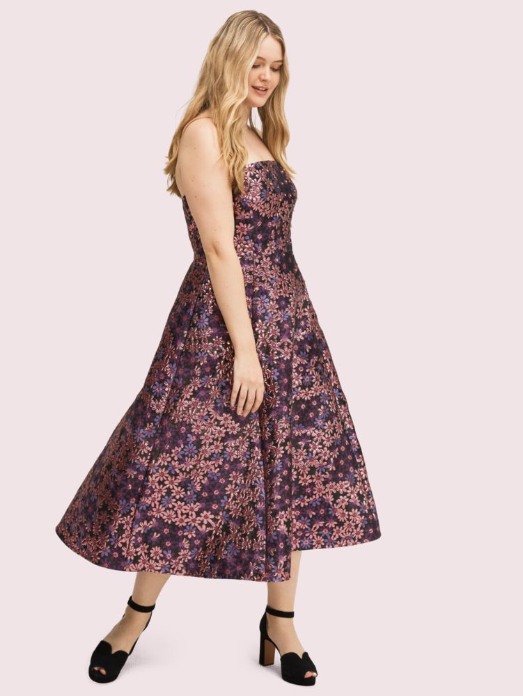 Kate Spade,Pacific Petals Strapless Dress,