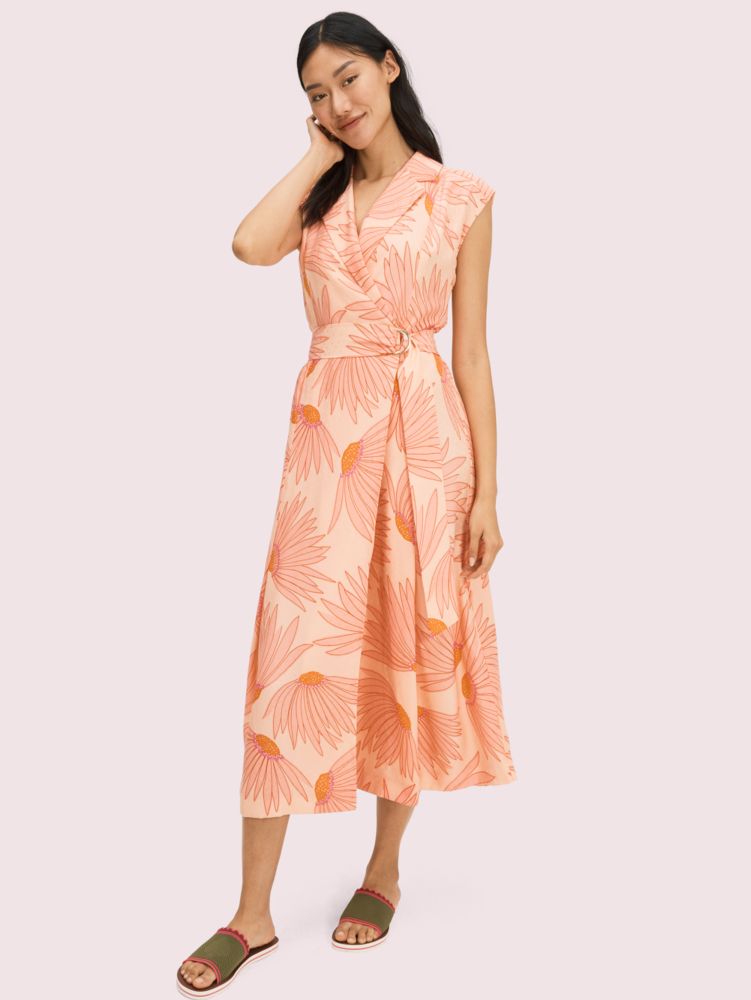 Falling Flower Jacquard Dress | Kate Spade New York