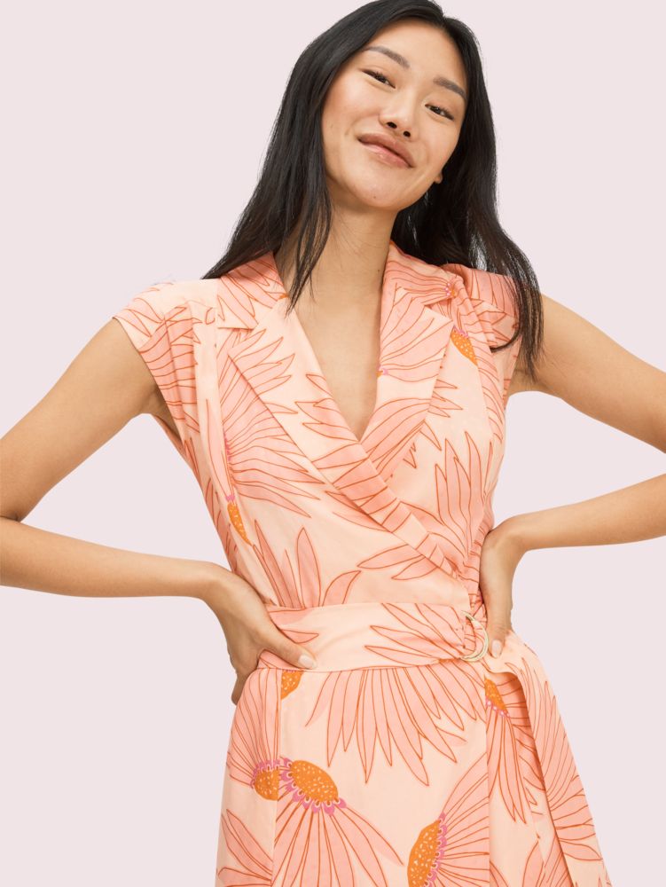 Falling Flower Jacquard Dress | Kate Spade New York