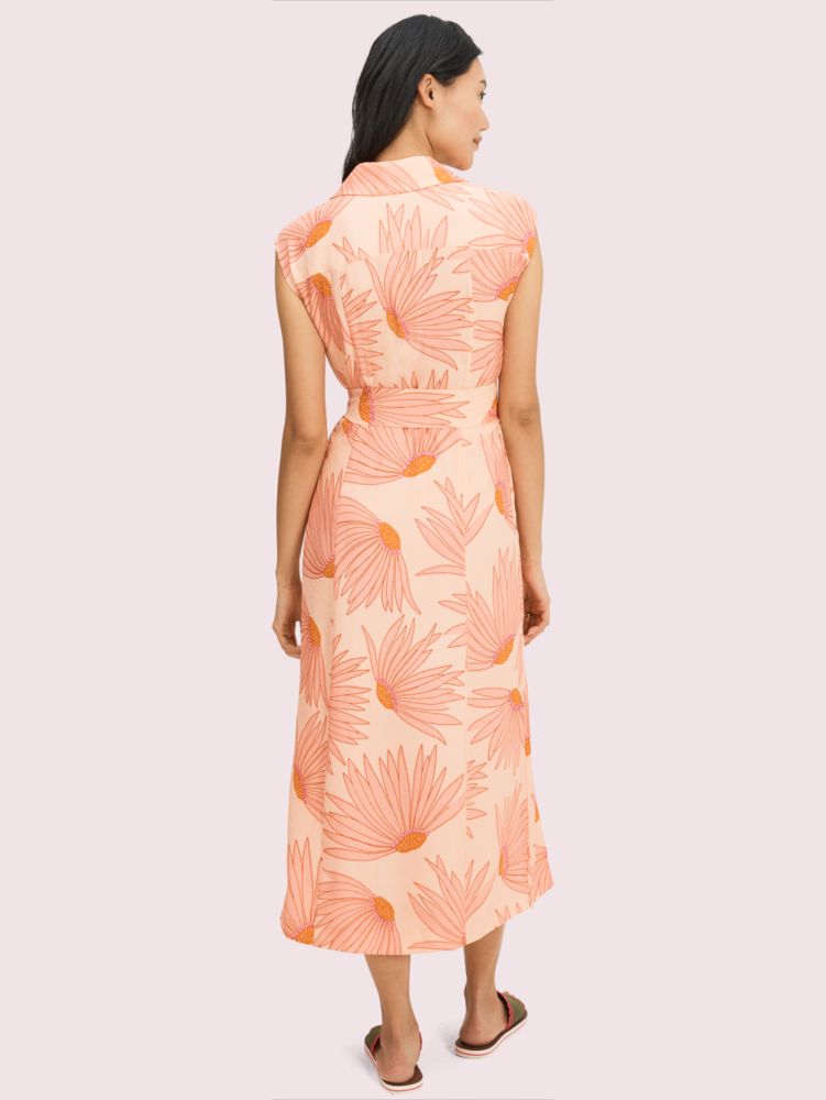 Falling Flower Jacquard Dress | Kate Spade New York