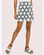 Kate Spade,spade tweed skirt,skirts,French Cream