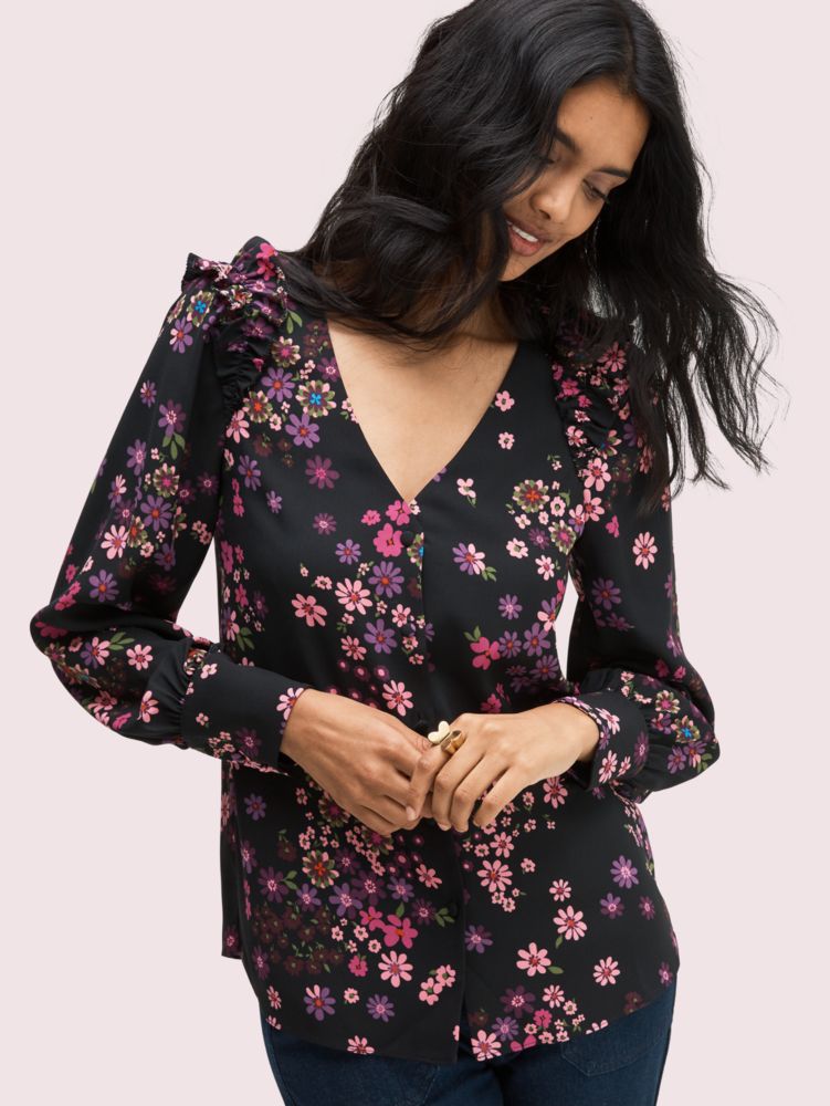 Kate Spade,bora flora top,