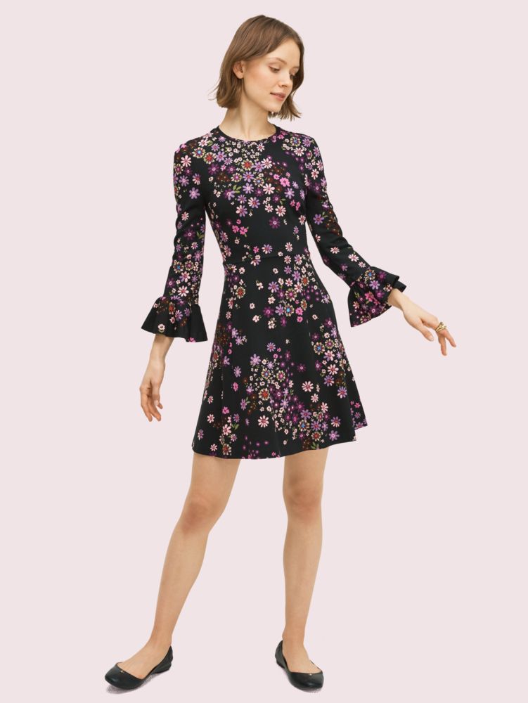 Bora Flora Ponte Dress Kate Spade New York