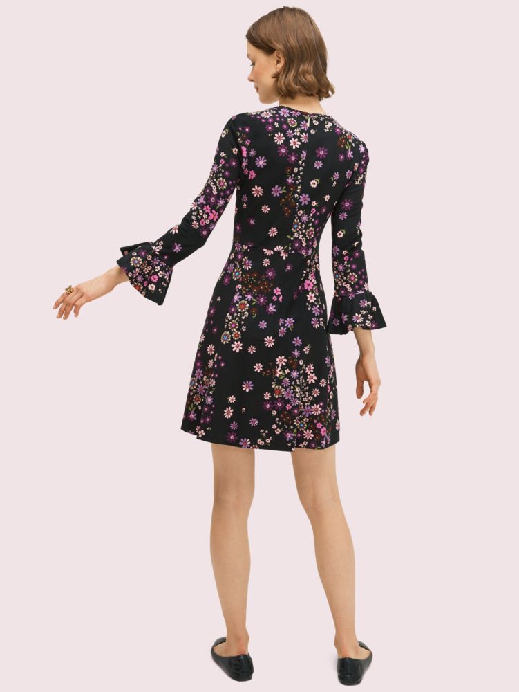 Bora Flora Ponte Dress, , Product