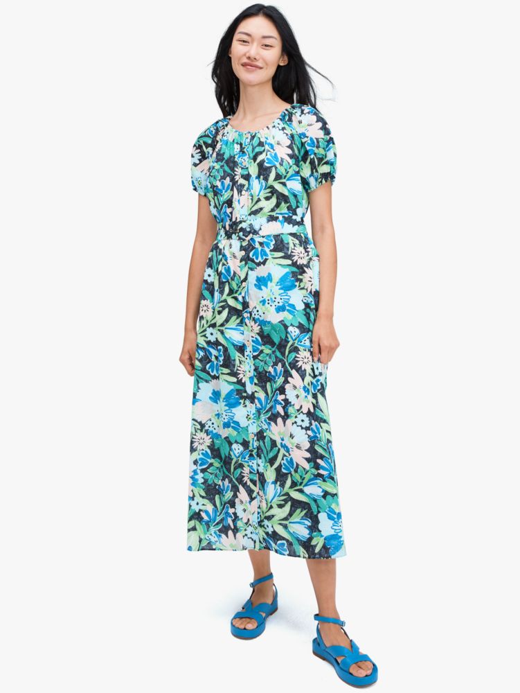 Kate Spade,Full Bloom Voile Dress,