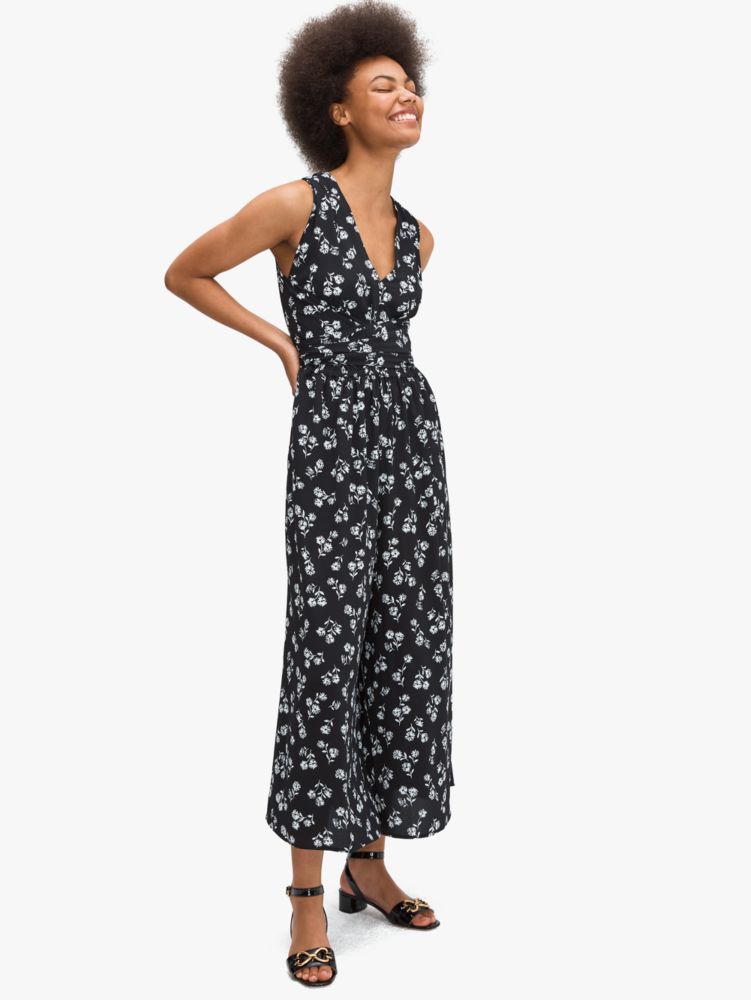 Kate Spade Off the Shoulder Cover Up Romper - Dandelion Floral