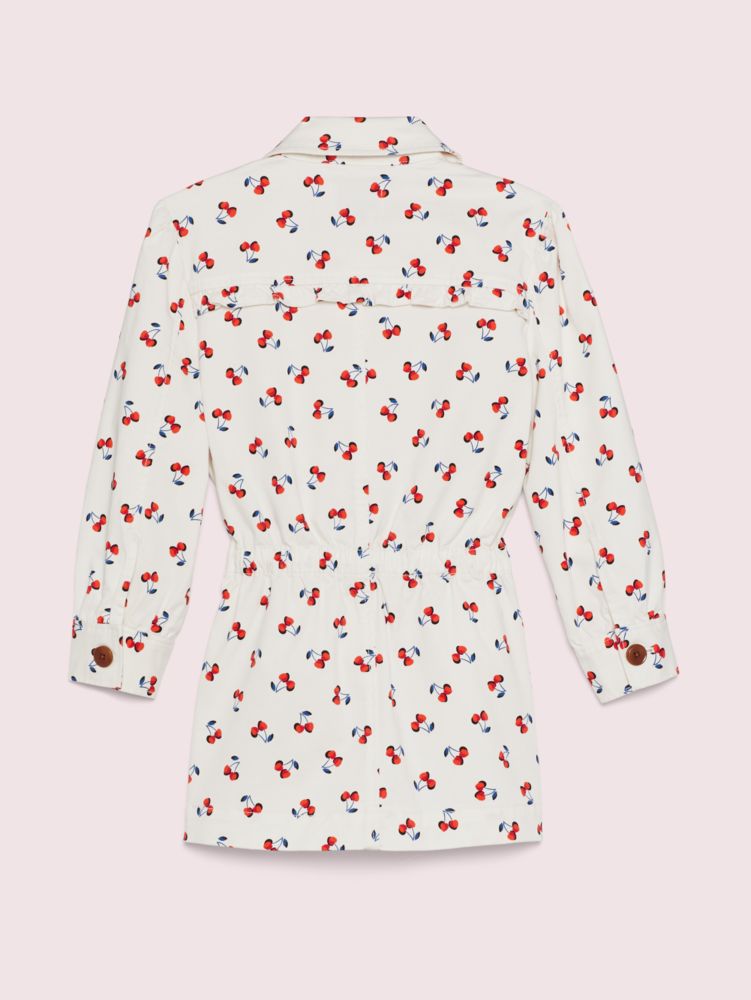 Kate Spade,cherry toss jacket,jackets & coats,French Cream