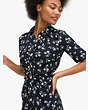 Kate Spade,dandelion floral shirtdress,dresses & jumpsuits,60%,Black
