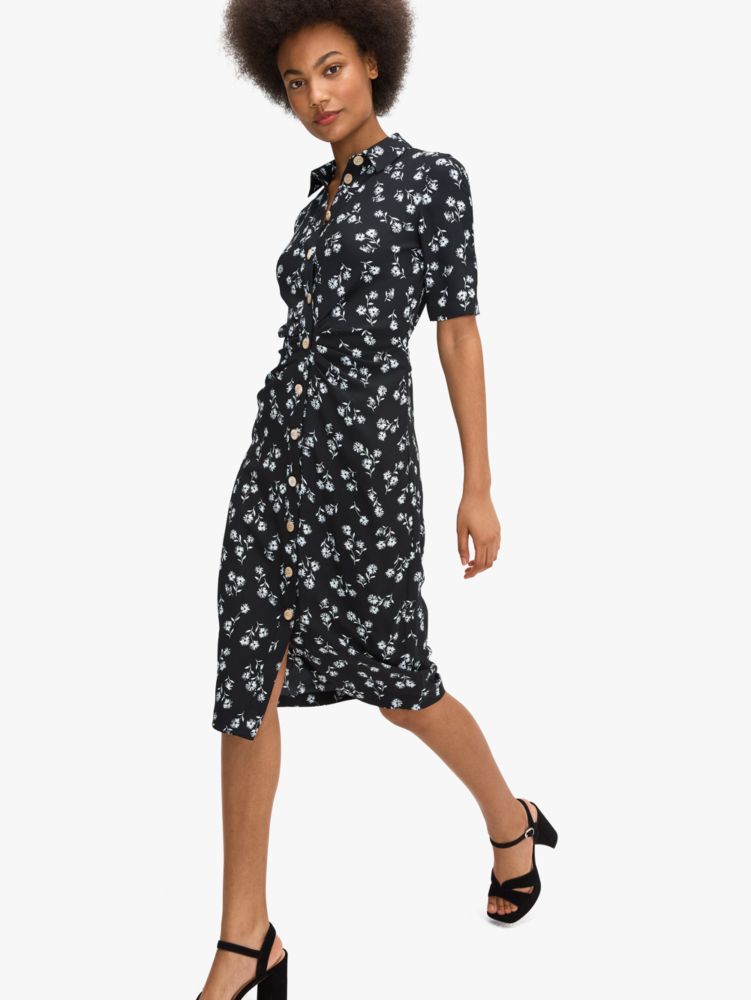 Kate Spade,Dandelion Floral Shirtdress,