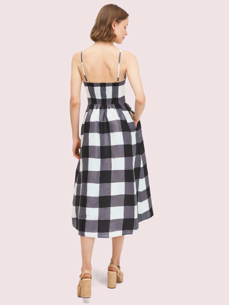 Kate Spade,gingham tie-front dress,dresses & jumpsuits,