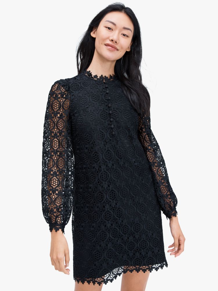 Kate spade black cocktail dress hotsell