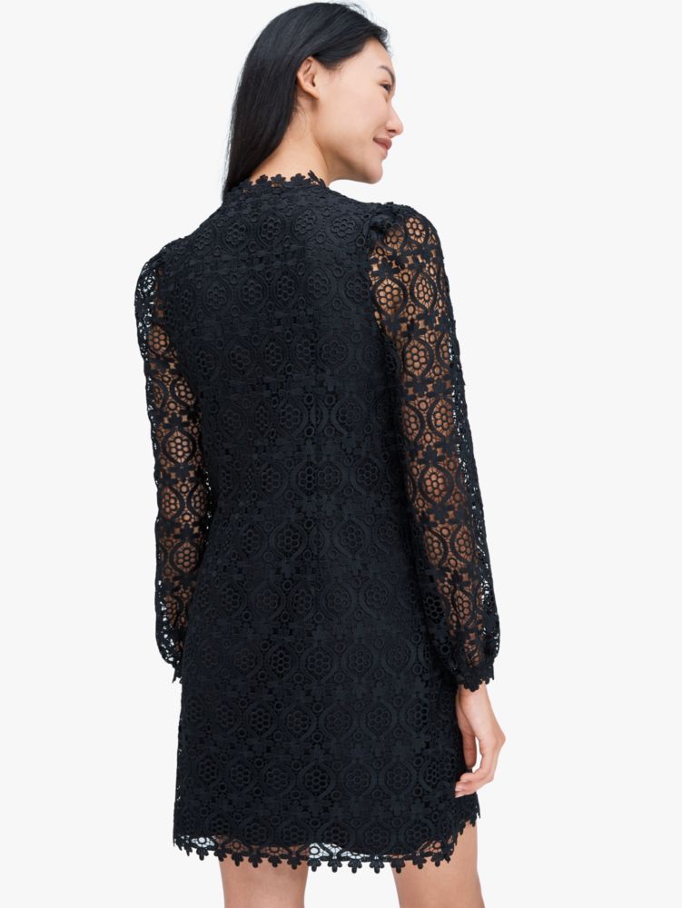 Kate spade clearance black lace dress