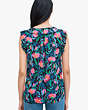 Kate Spade,floral swirl shell,