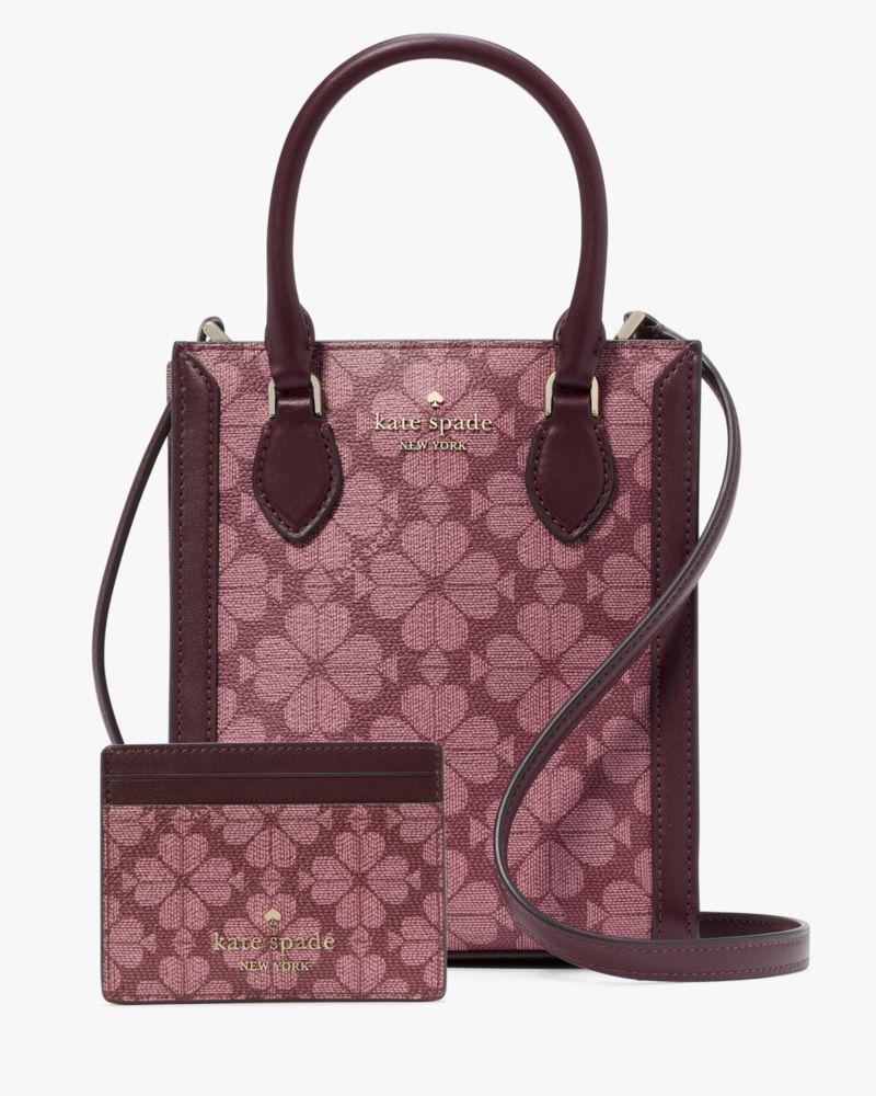 Kate Spade,Signature Spade Mini Tote Bundle,