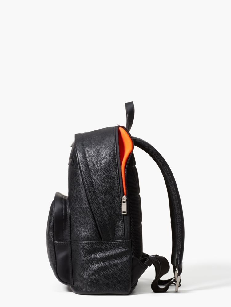 Jack Spade Pebbled Leather Backpack