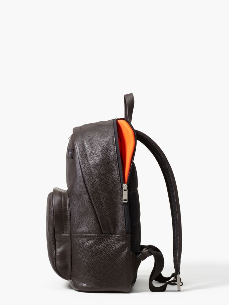 Kate Spade,ペブルレザー ブックパック,レオパード