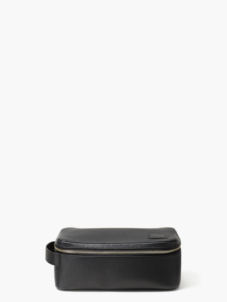 Kate Spade,Jack Spade Pebbled Leather Dopp Kit,