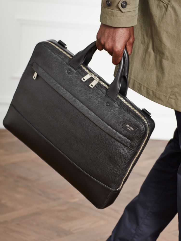 Jack spade store leather bag