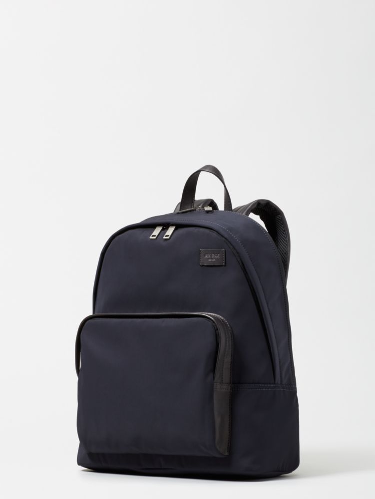 Kate Spade,Jack Spade Nylon Twill Backpack,backpacks & travel bags,Navy