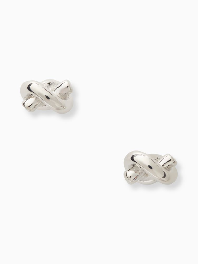 Kate Spade,Sailor's Knot Studs,earrings,Silver