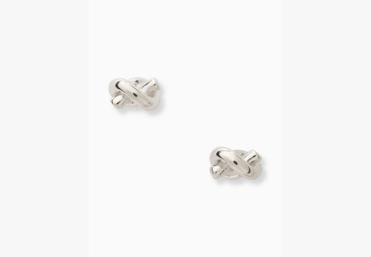 Kate Spade,Sailor's Knot Studs,earrings,Silver image number 0