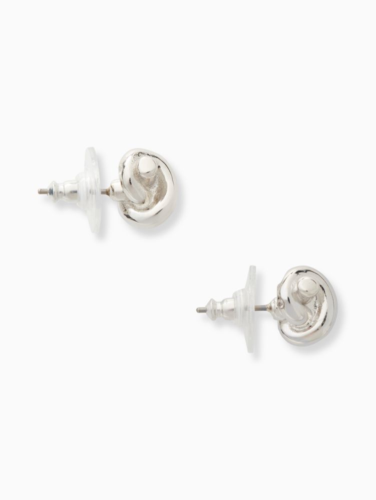 Kate Spade,Sailor's Knot Studs,earrings,Silver
