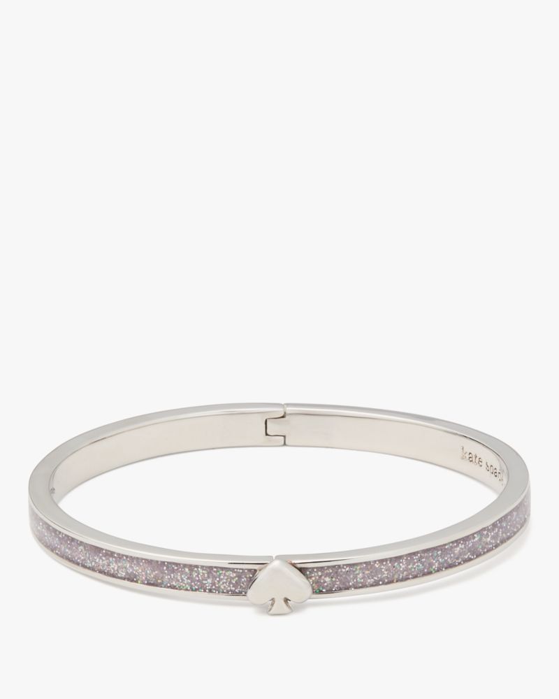 Kate Spade,Everyday Spade Glitter Enamel Bangle,