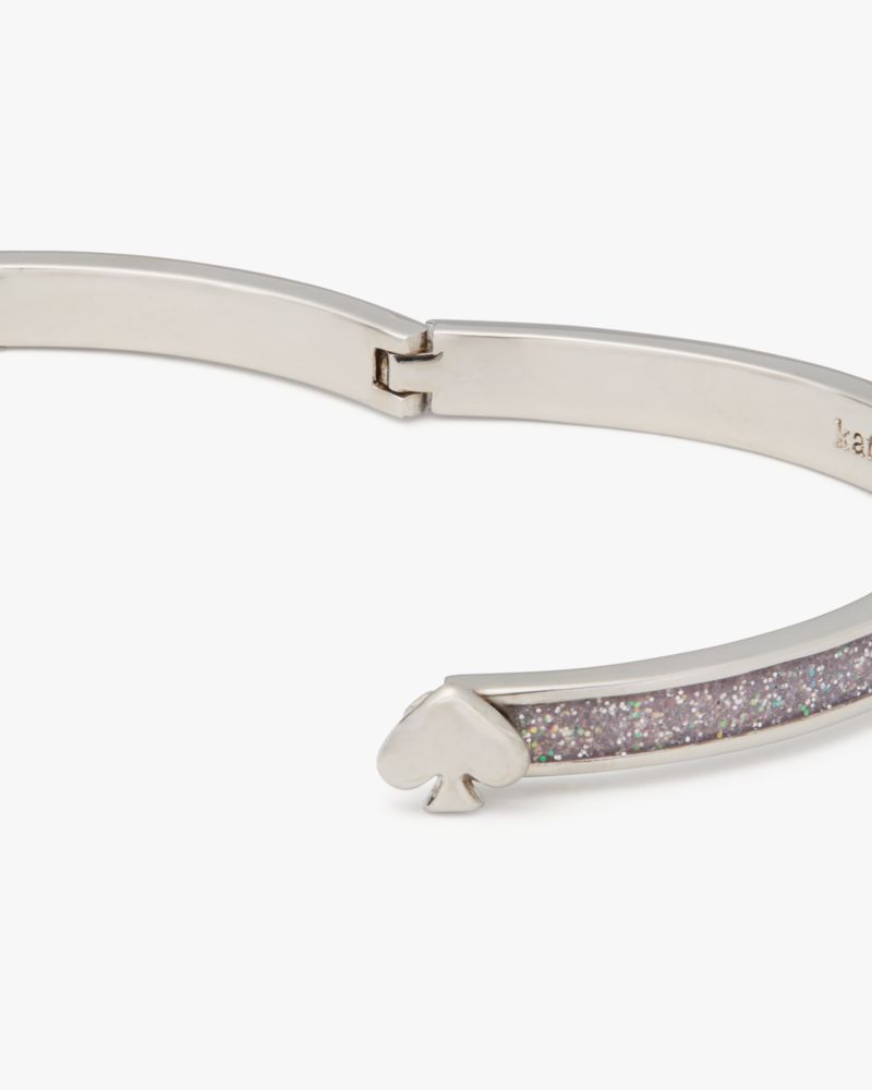 Kate Spade,Everyday Spade Glitter Bangle,