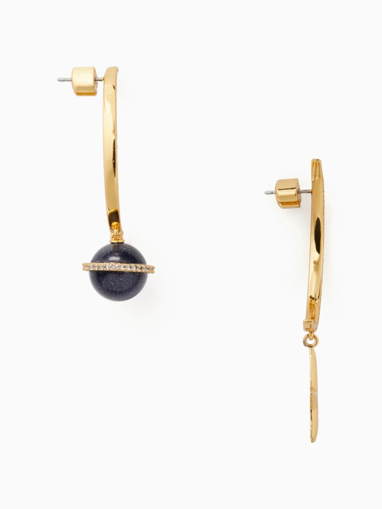 Kate Spade,on the rocks asymmetrical earrings,