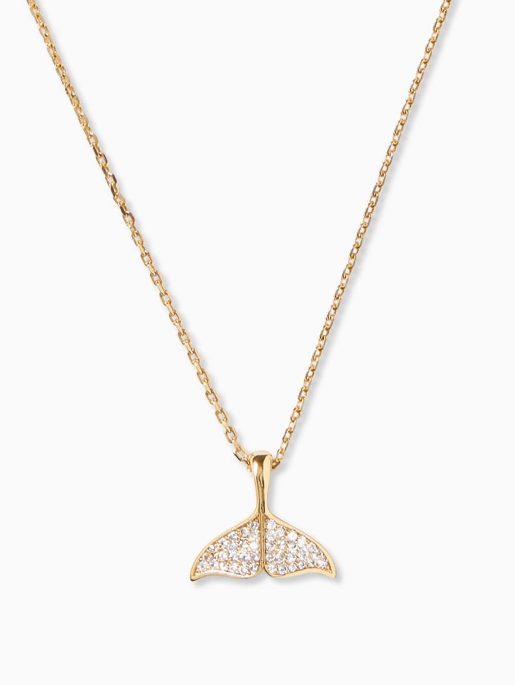 Kate spade store whale tail necklace