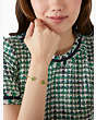 Kate Spade,spades & studs enamel hinge cuff,bracelets,Green Bean