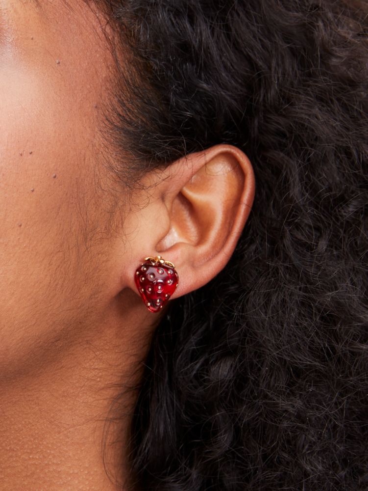 Kate spade deals strawberry earrings