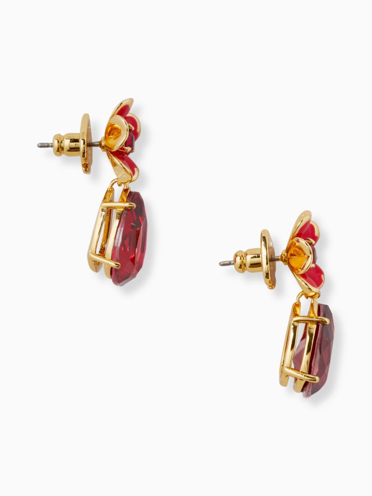 Blushing Blooms Flower Drop Earrings | Kate Spade Outlet