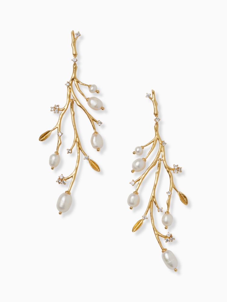 Kate Spade,brilliant branches statement earrings,