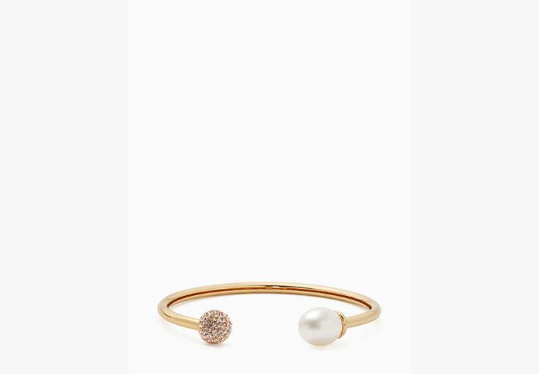 Kate Spade,pearl power flex cuff,bracelets,