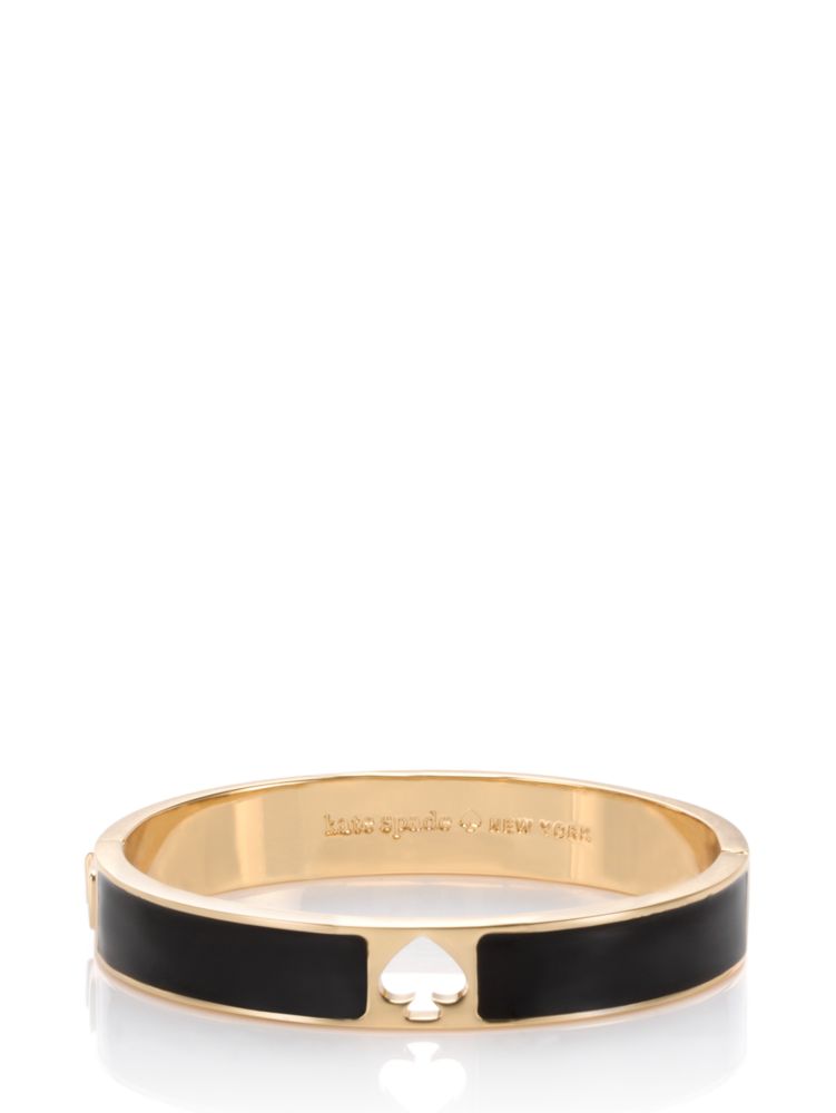 Kate spade hole punch on sale spade hinge bangle