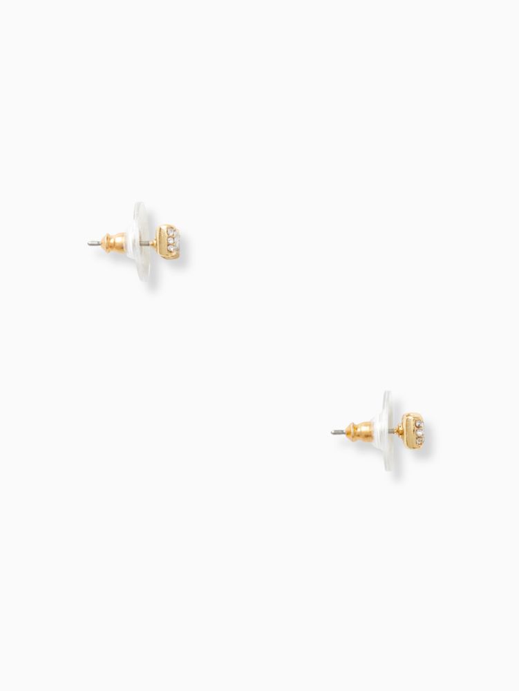 Kate Spade,Ready Set Bow Pave Bow Studs,