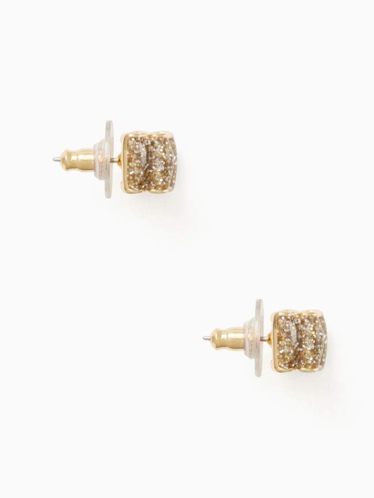 Kate Spade,moon river glitter glitter studs,earrings,