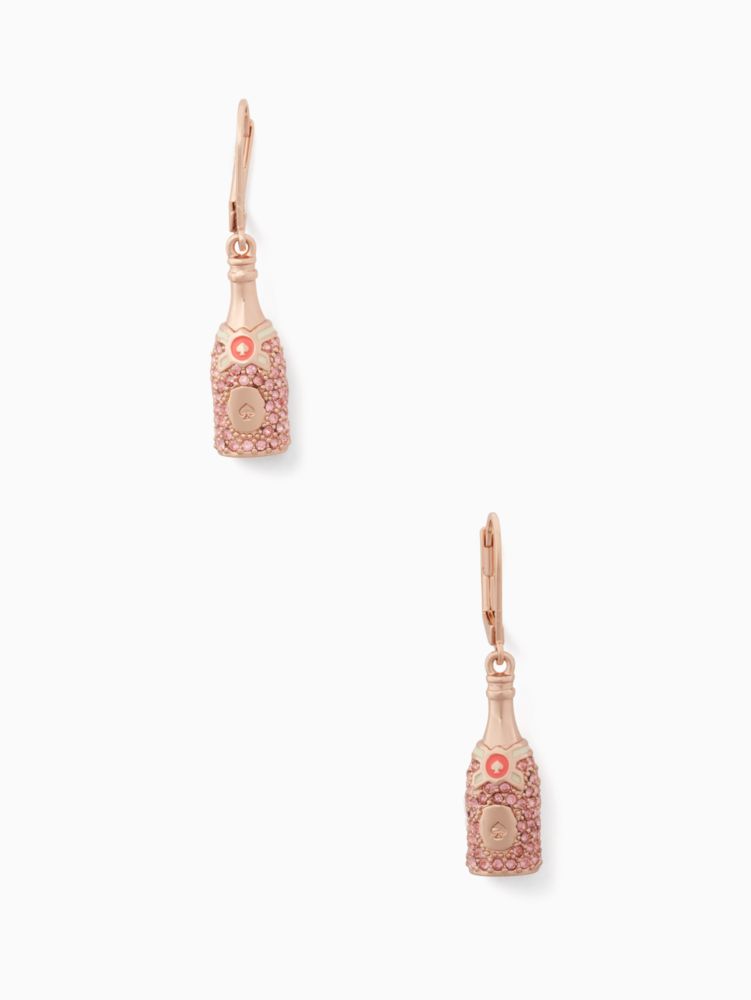 Kate spade store champagne earrings