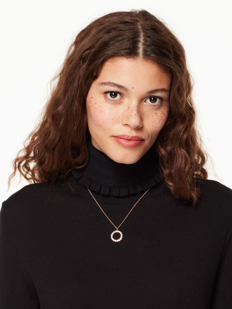 Kate spade circle deals necklace